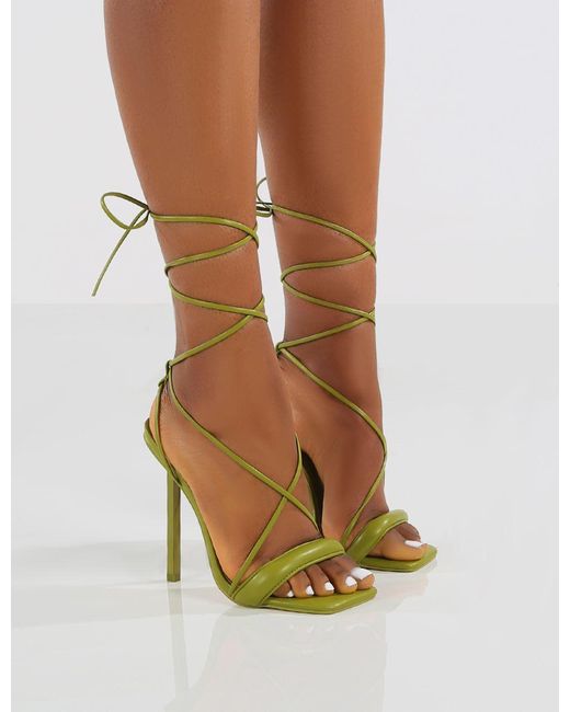 Liyke New Brand Cross Tied Strappy Heels Platform Chunky Sandals For Women  Thick Sole Open Toe