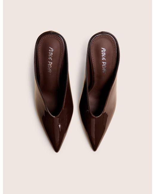 Public Desire Natural Elixr Chocolate Patent Court High Heels