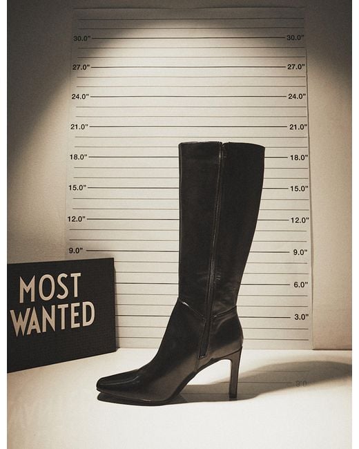 Quizme wide 2025 calf platform boots