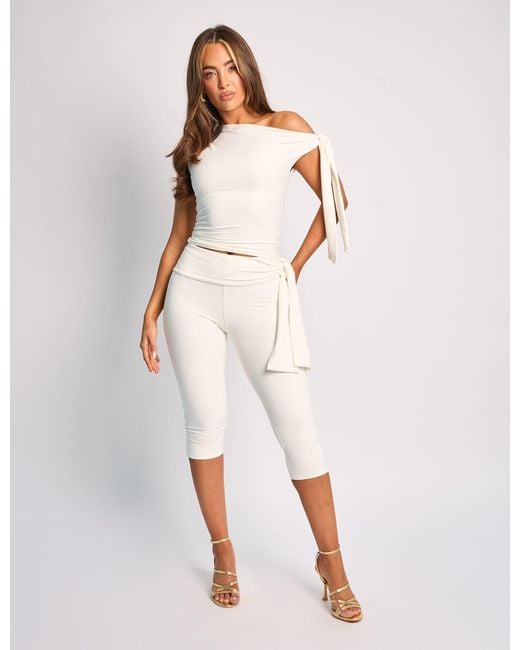 Shoulder knot tops cheap