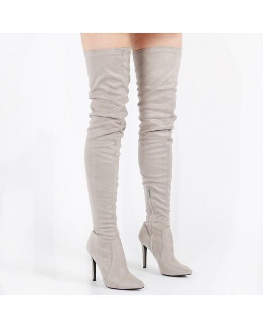 Public Desire Alexus Thigh High Boots 