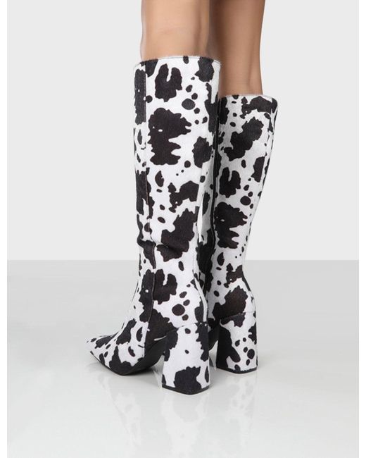 Knee High Block Heel Boots 