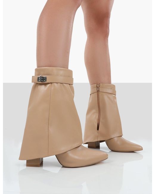tan pointed ankle boots