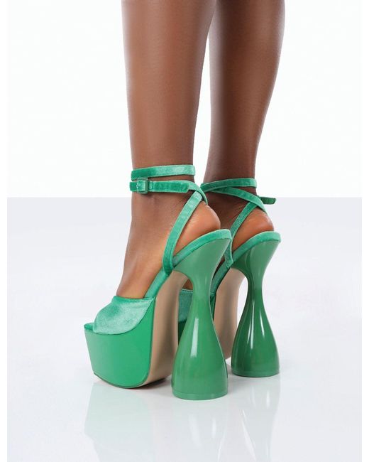 cylinder platform heels