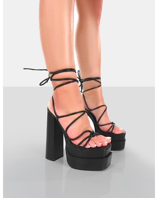 Lace Up Heels - Buy Lace Up Heels online in India