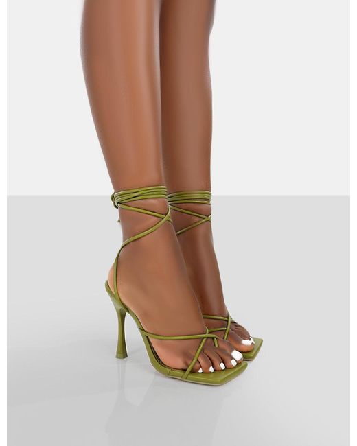 Sage Green Velvet Block Heels - Tullenia – PinkyPromiseAccs