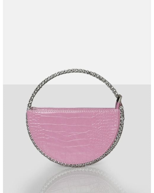 Diamante mini shop bag