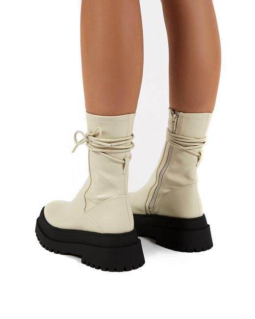 Public Desire Denim Finale Bone Chunky 