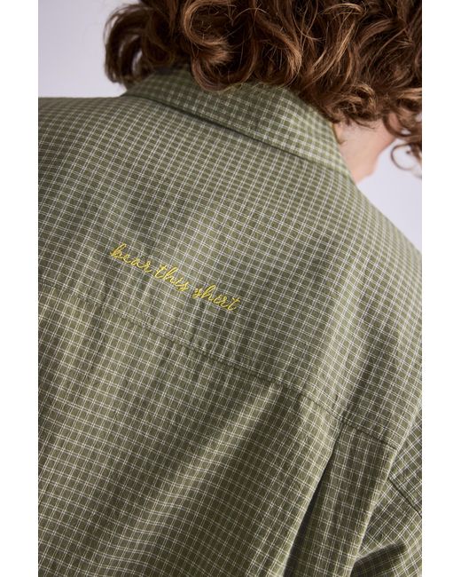 Pull&Bear Doppellagiges Karohemd in Multicolor für Herren