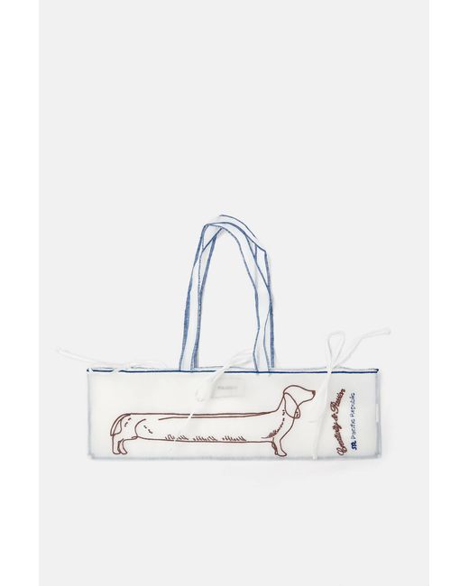 Pull&Bear White Transparente Mini-Tasche Mit Hund