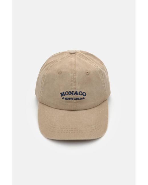 Pull&Bear Natural Washed Monaco Cap
