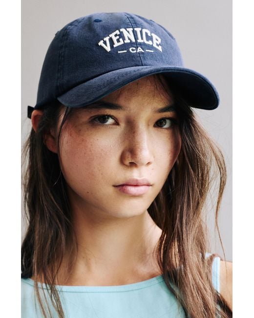 Casquette Graphique Venice Pull&Bear en coloris Blue