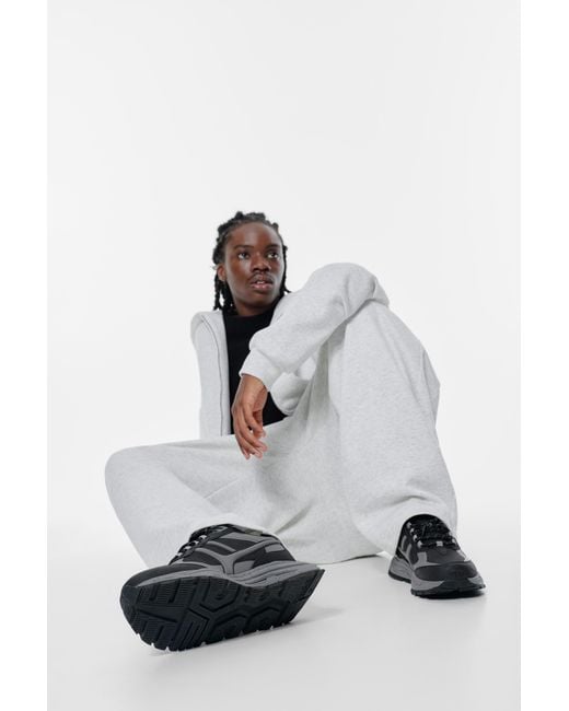 Pull&Bear Black Multi-Piece Trainers for men