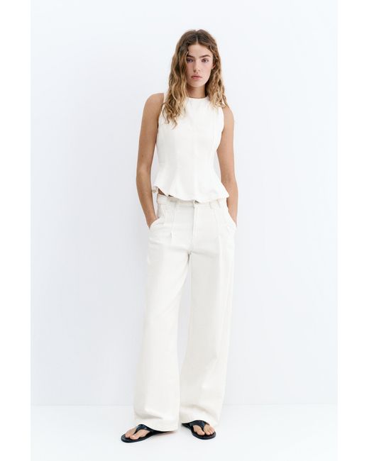Top di Pull&Bear in White