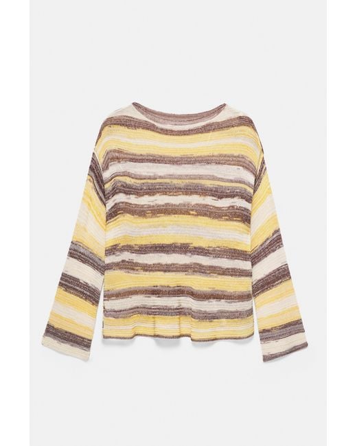 Pull&Bear Black Space Dye Cutwork Jumper