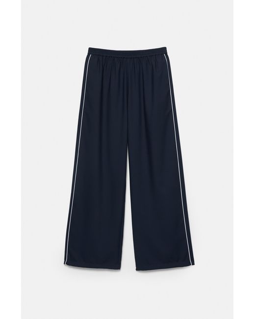 Pull&Bear Blue Contrast Tracksuit Trousers