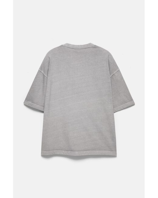 Pull&Bear Star Wars Droid T-Shirt in het Gray voor heren