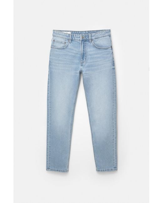Pull&Bear Slim Jeans in het Blue voor heren