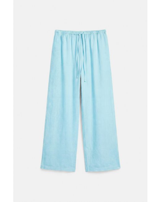 Pantaloni Fluidi di Pull&Bear in Blue