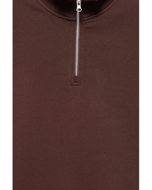 Sweat Col Zippé Pull&Bear pour homme en coloris Red