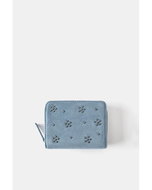 Pull&Bear Portemonnee Met Studs in het Blue