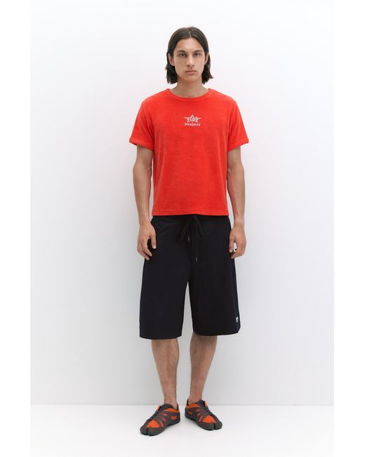 Pull&Bear Red Pleasures X Stwd Towelling T-Shirt for men
