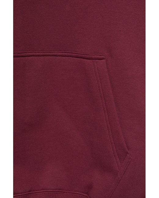 Pull&Bear Basic Sweater Met Capuchon in het Red voor heren