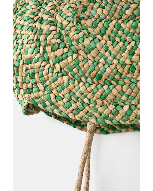 Pull&Bear Green Tote Bag