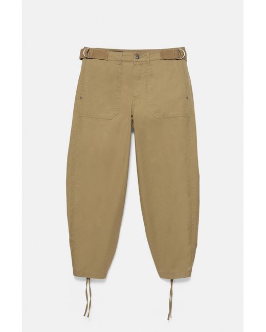 Pantalon Capri Cargo Pull&Bear en coloris Blue