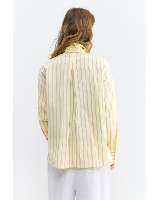 Pull&Bear Natural Striped Shirt