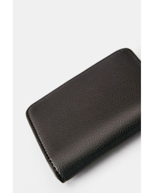 Portefeuille Texture Pull&Bear pour homme en coloris Black