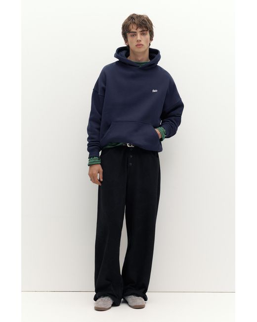 Pull&Bear Stwd Kapuzenpullover in Blue für Herren
