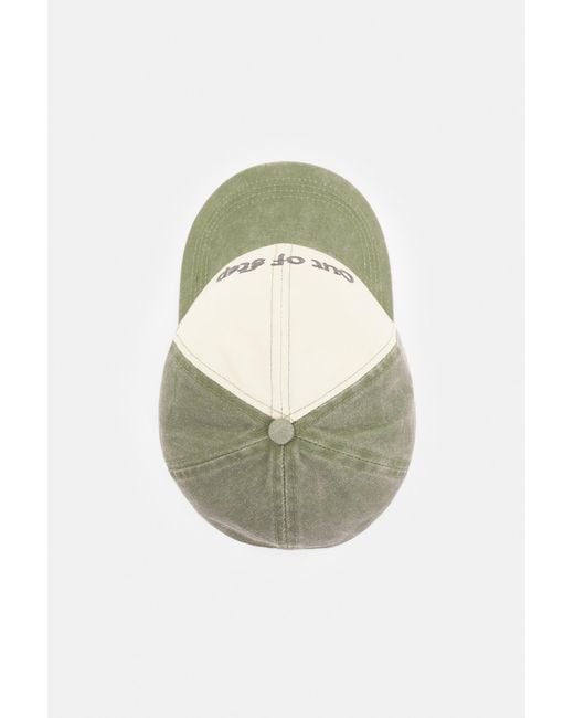 Pull&Bear Green Contrast Cap for men