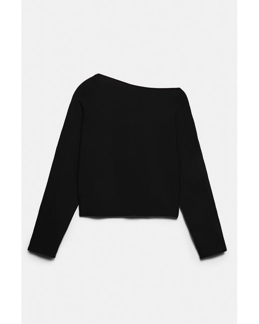 Pull&Bear Black Asymmetric Jumper