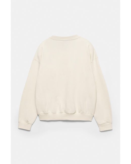 Pull&Bear Multicolor Cyclist Graphic Sweatshirt for men