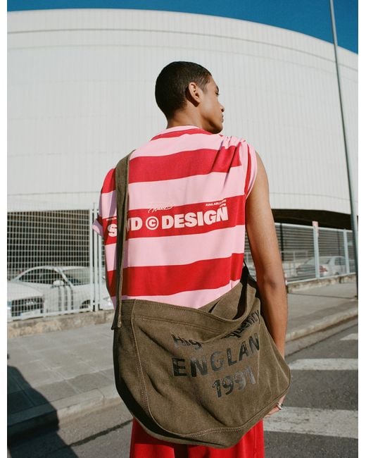 Borsa Shopper di Pull&Bear in Multicolor da Uomo