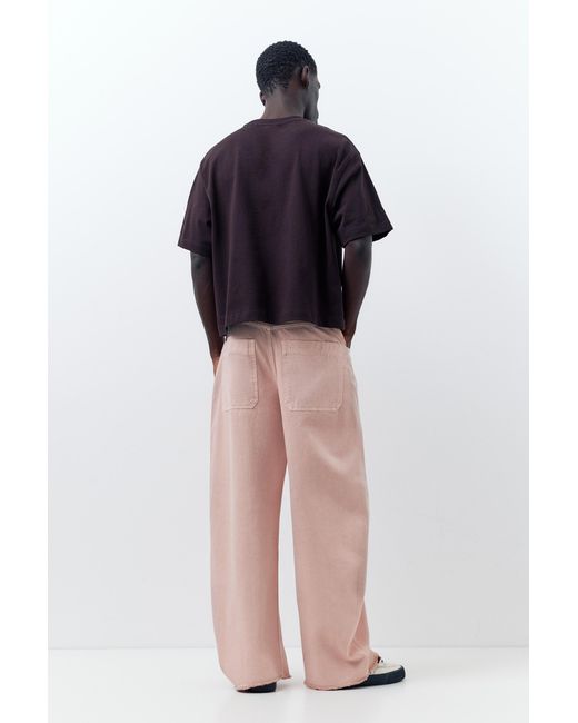 Pull&Bear Multicolor Barrel Jeans for men