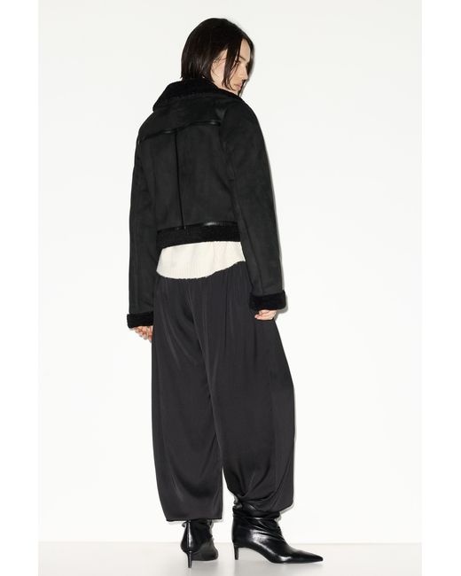 Pull&Bear Black Short Reversible Jacket