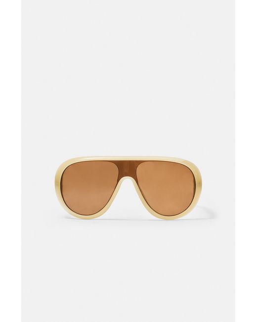 Pull&Bear Zonnebril in het Yellow