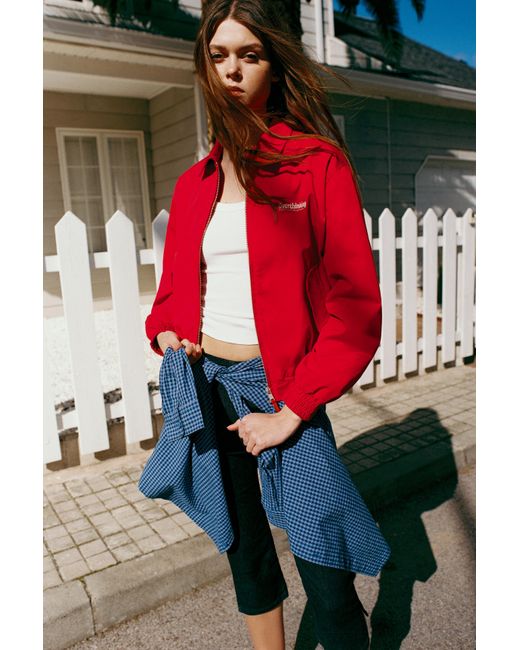 Pull&Bear Embroidered Jacket