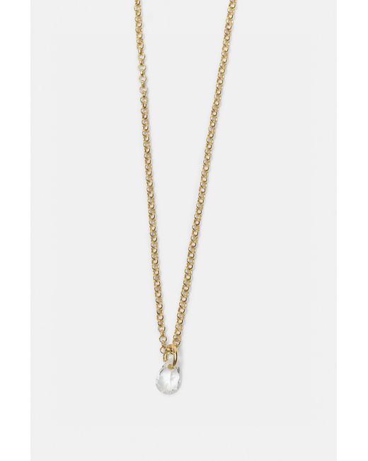 Collier Pendentif Scintillant Pull&Bear en coloris White