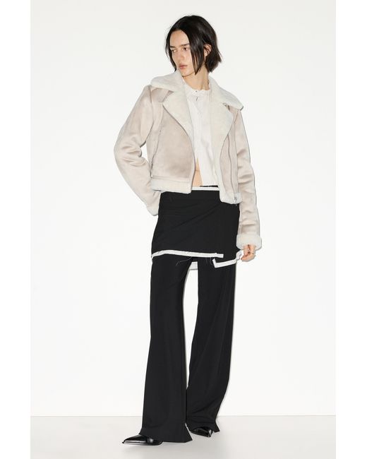 Pull&Bear Black Short Reversible Jacket