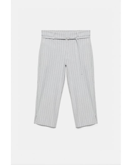 Pantalon Capri À Pull&Bear en coloris Multicolor