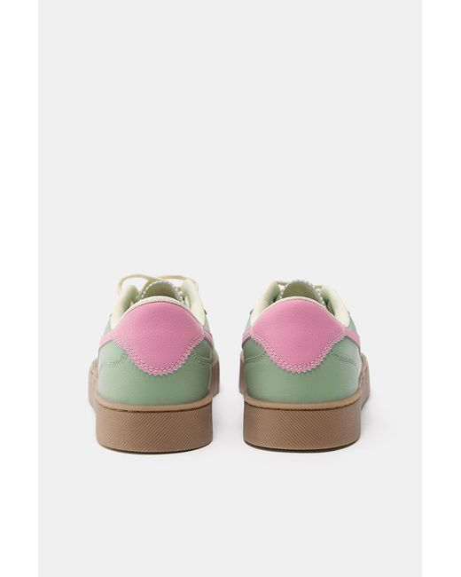 Pull&Bear White Block-Sneaker