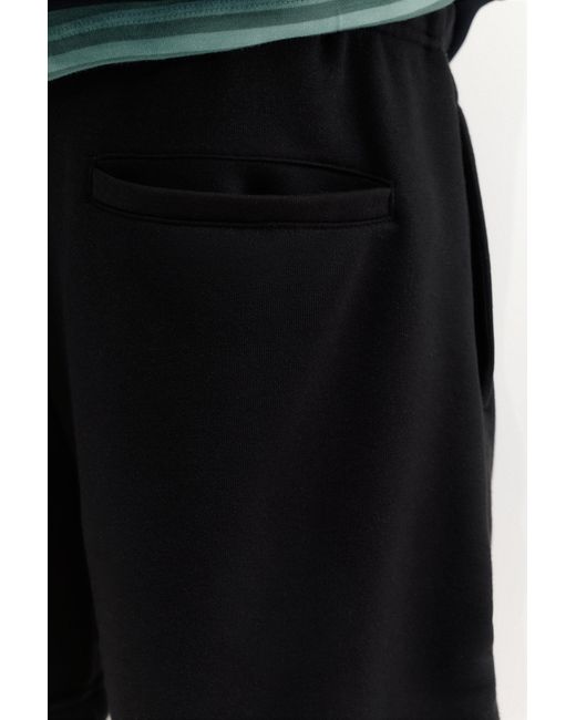 Pull&Bear Stwd Joggingbermuda in het Black voor heren