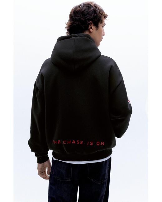 Pull&Bear Disney X F1 Capuchonsweater in het Black voor heren