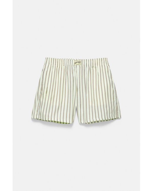 Pull&Bear Multicolor Gestreifte Bermudashorts