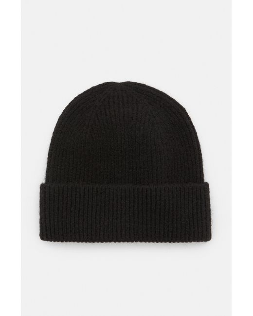 Pull&Bear Black Knit Beanie