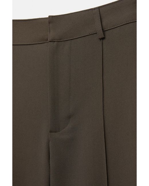 Pantaloni Eleganti Con Cucitura A Nervatura di Pull&Bear in Multicolor