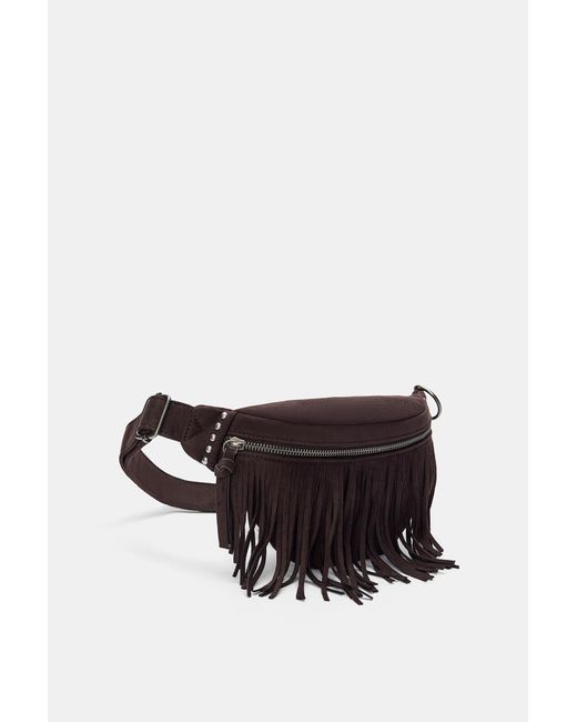 Pull&Bear Brown Gürteltasche Mit Fransen